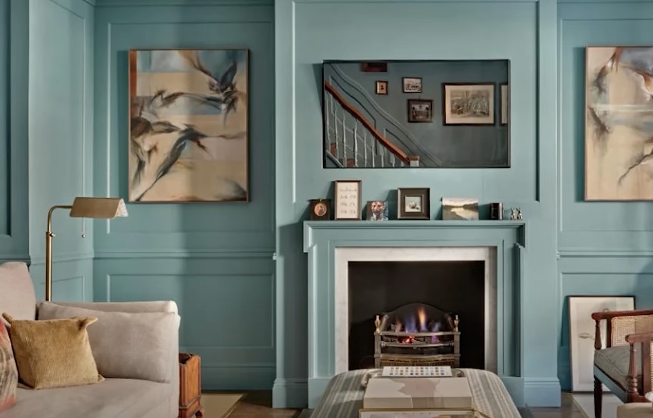 The Psychology of Light Blue in Living Rooms