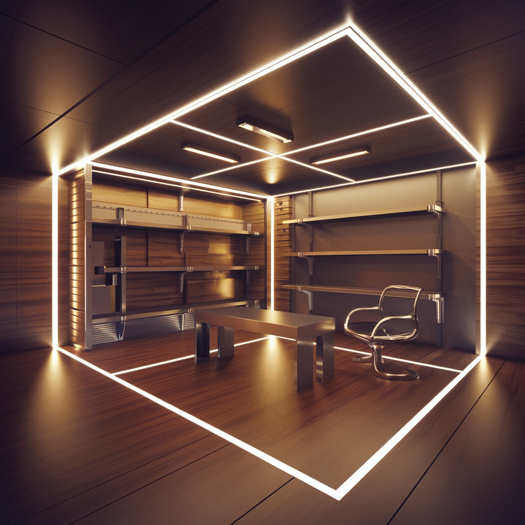 LED Strip Lighting for a Futuristic Look