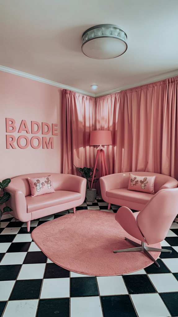 Furniture and Accessories for a Baddie Room