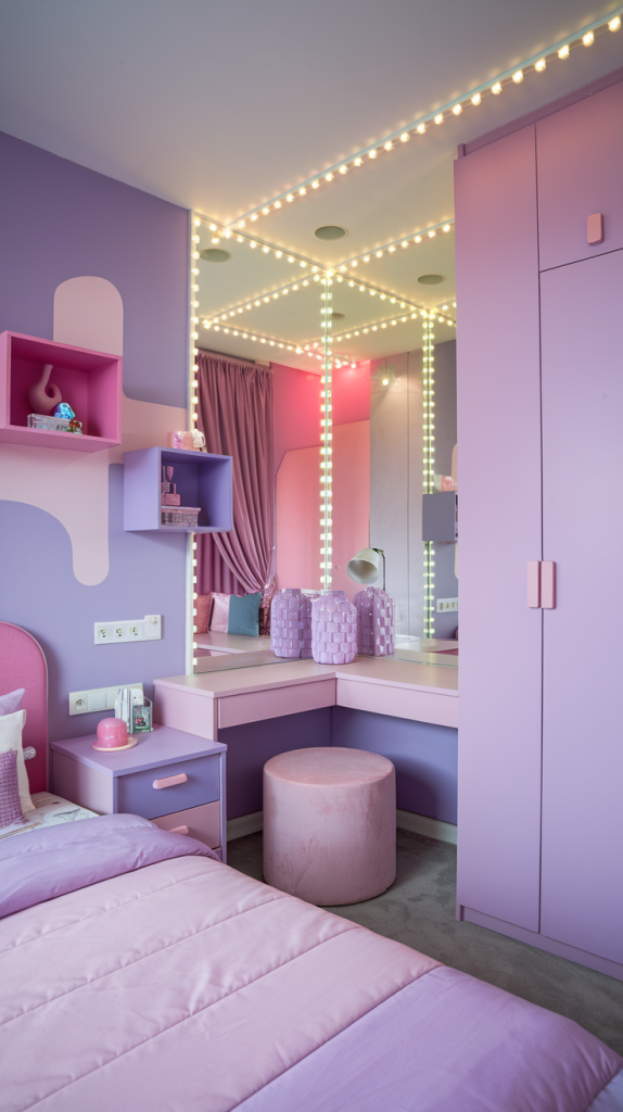 Budget-Friendly Baddie Room Ideas with LED Lights