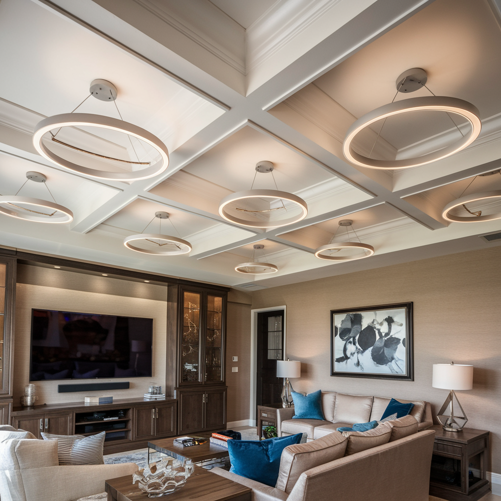 Smart Ceiling Lights for High-Tech Homes