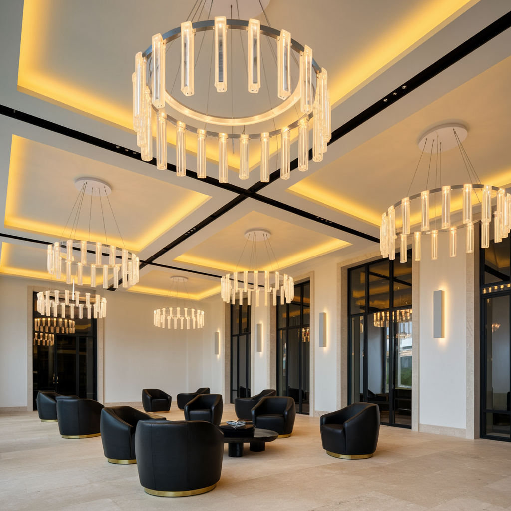 Modern LED Chandeliers for a Luxurious Touch