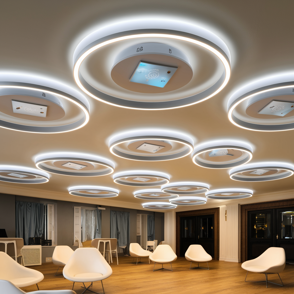 Smart LED Ceiling Lamps for Tech-Savvy Homes