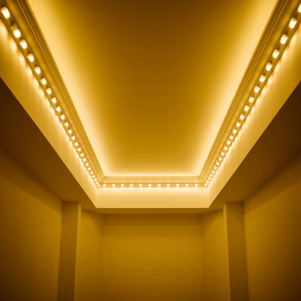 Cove Lighting for a Soft Glow