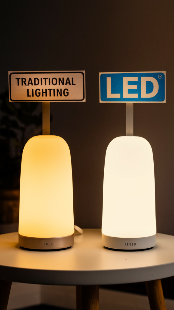 Cost Comparison: LED vs. Traditional Lighting