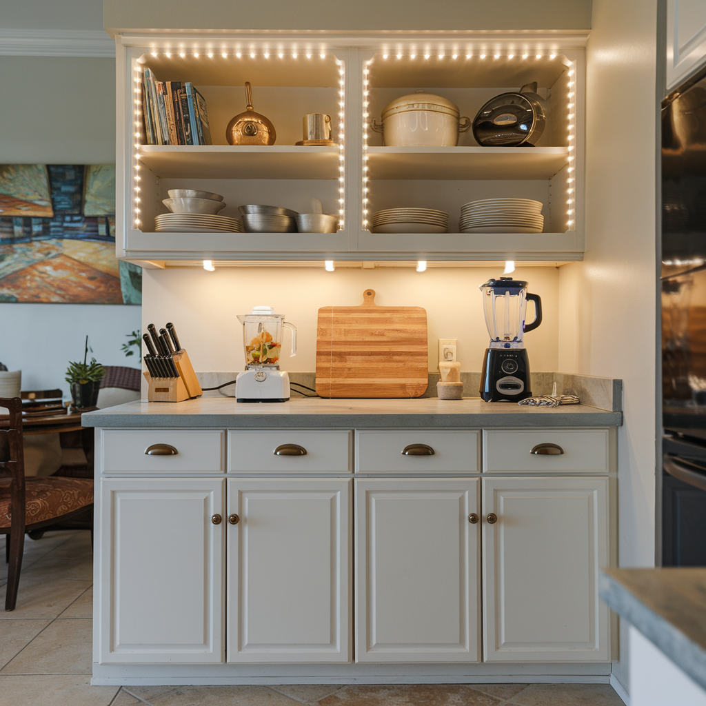Under-Shelf Lighting in Kitchens