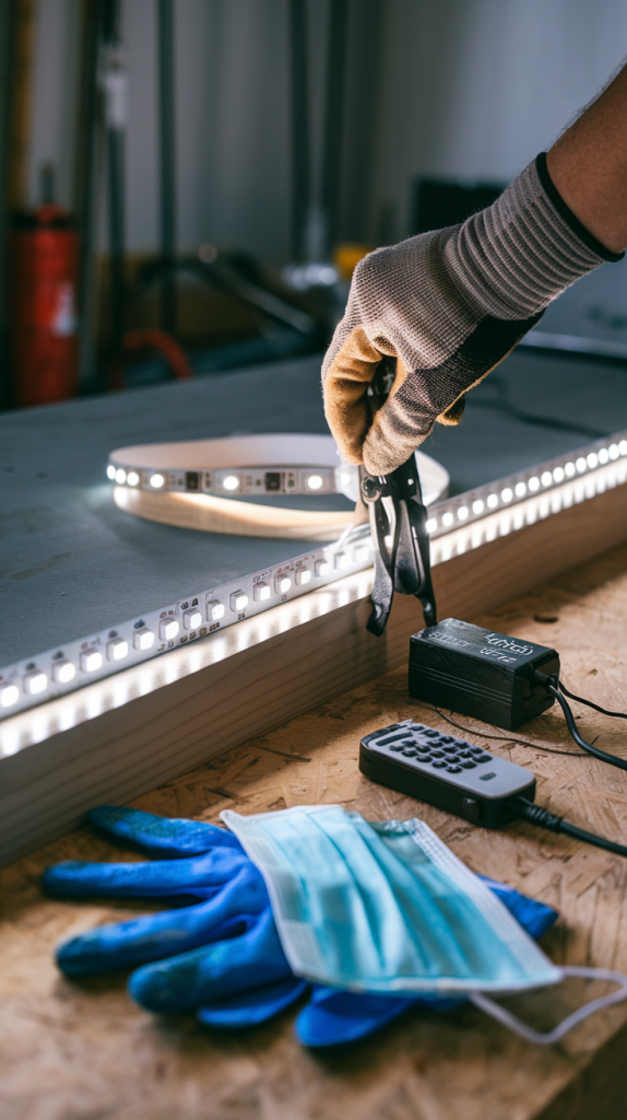 Safety Precautions for LED Strip Light Installation