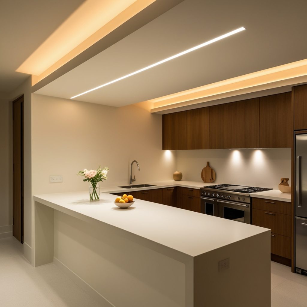 Cove Lighting for a Soft Glow
