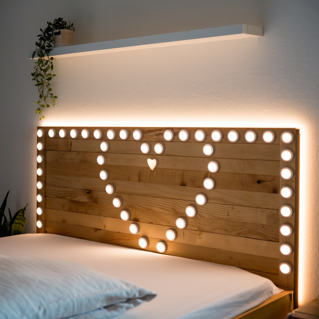 LED Bed Headboard