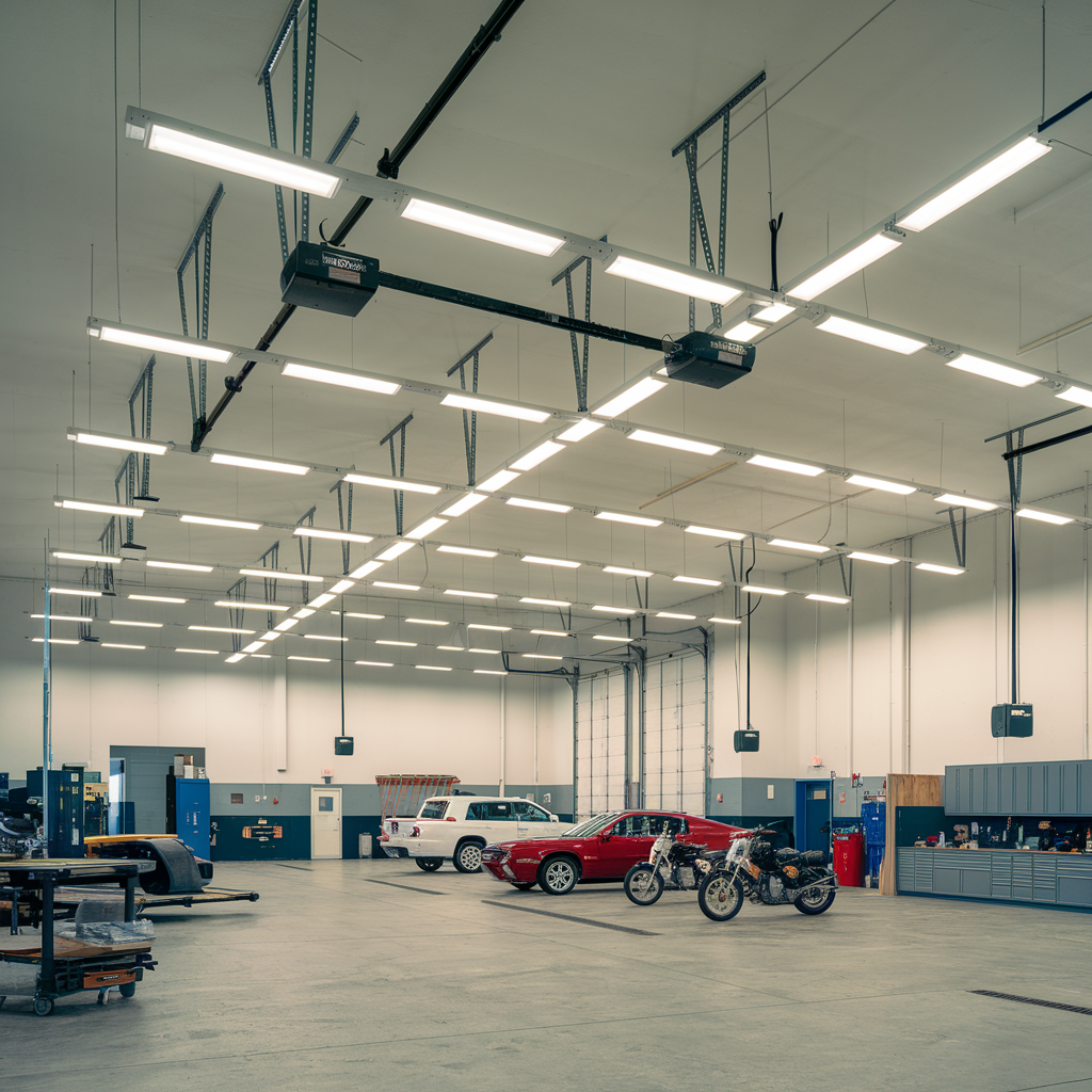 High Bay LED Lights for Large Garages