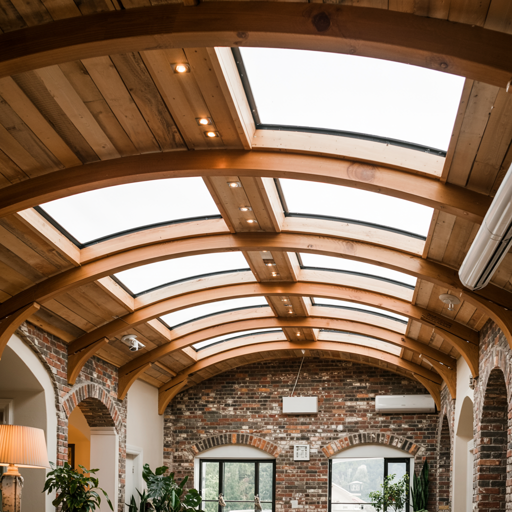 Skylights with Built-In LEDs