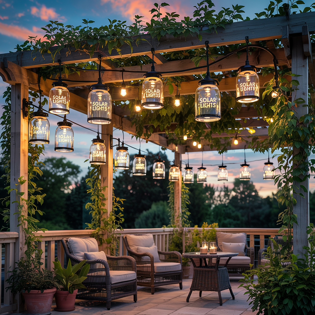 Solar-Powered LED Lanterns