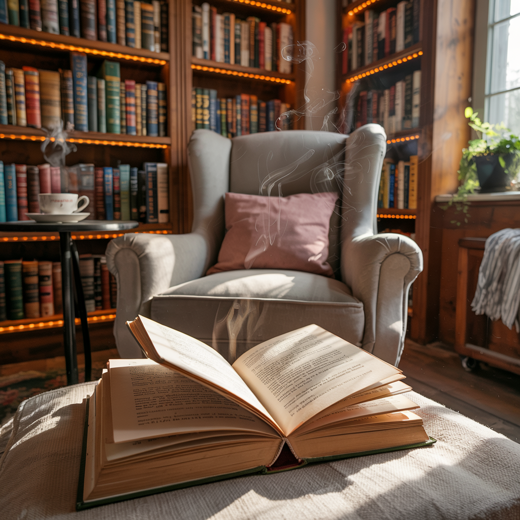 LED Strip Lighting for Bookshelves