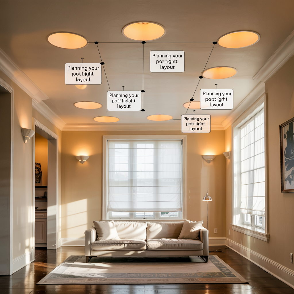 Common Pot Light Placement Strategies