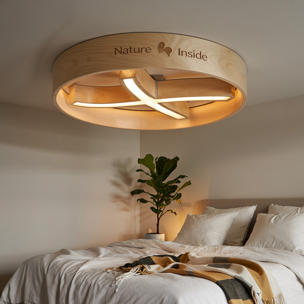 Wooden Flush Mounts: Nature Inside
