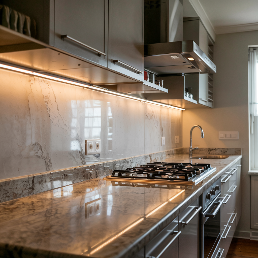 Under-Cabinet LED Lighting in the Kitchen