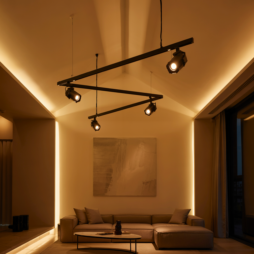 Track Lighting for Flexibility