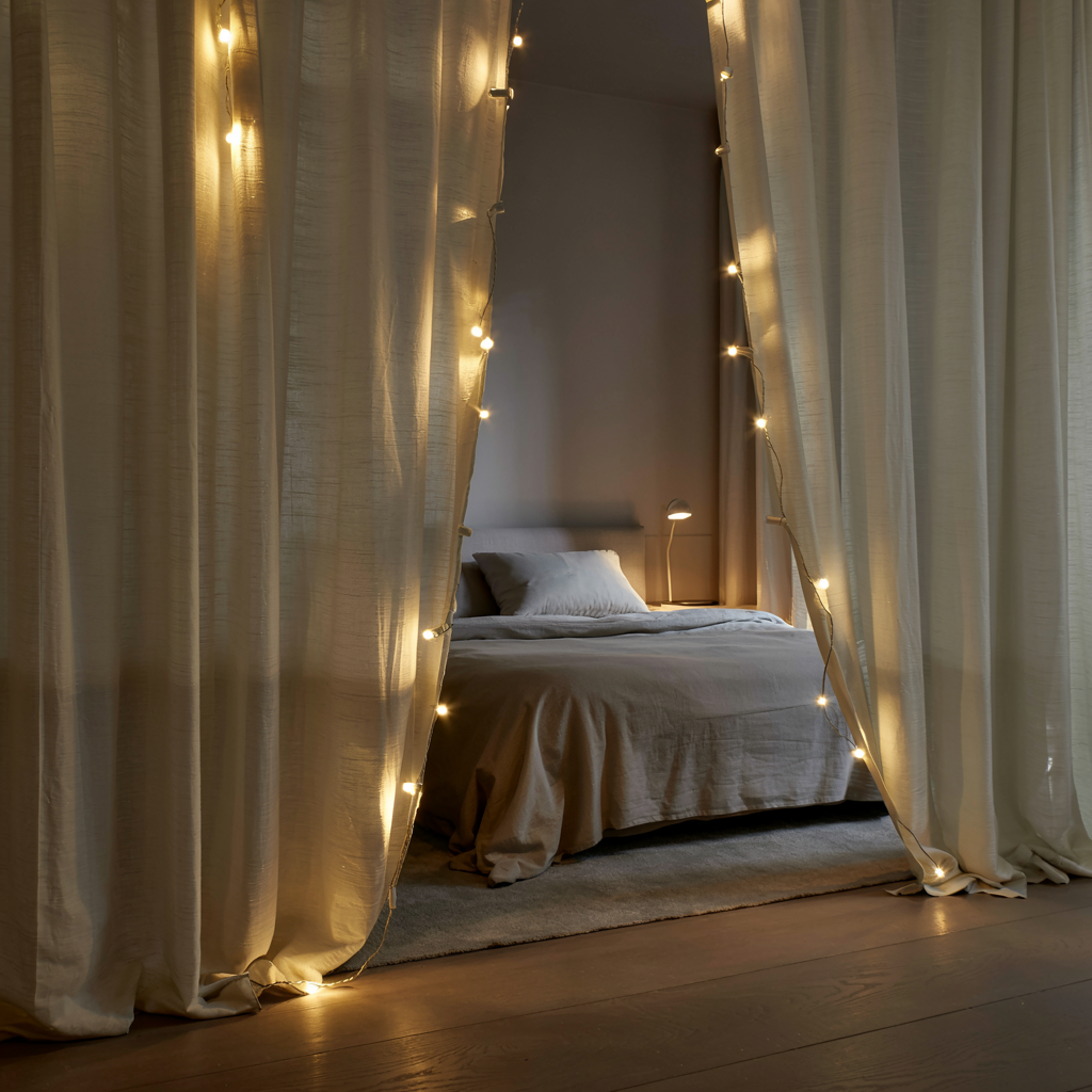 Minimalist Light Drapes