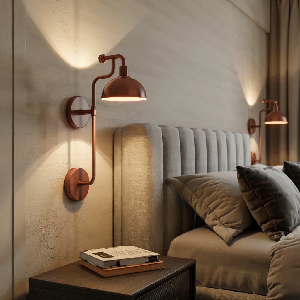 Sconces with Adjustable Arms