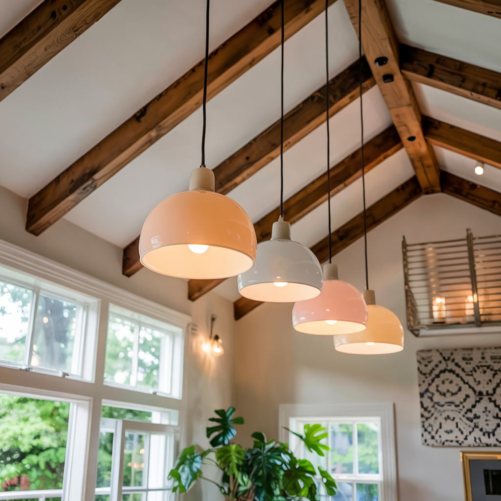 Pendant Lights Hung Low