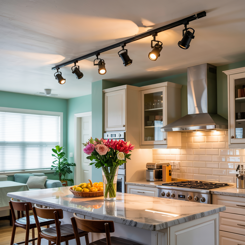 Track Lighting for Flexibility