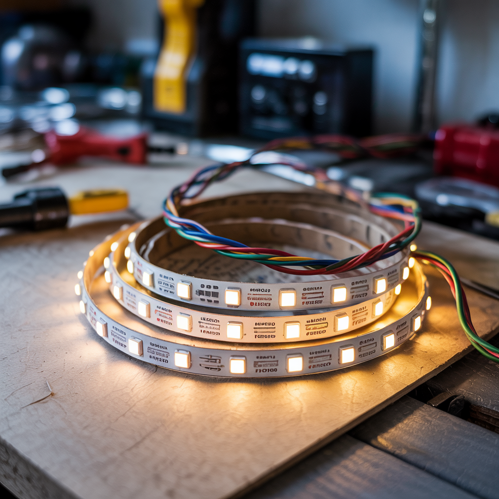 How to Connect LED Lights Together Without Connector?