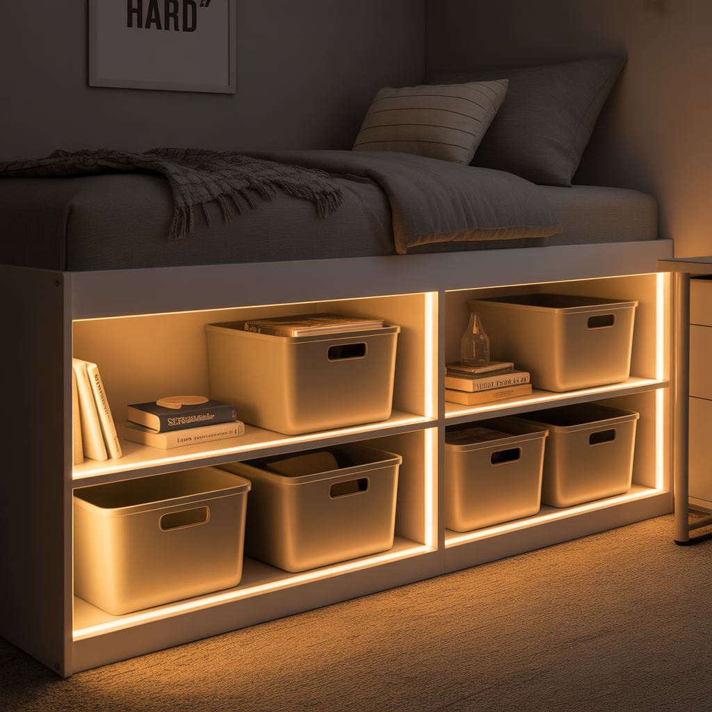 Under-Bed Storage Lighting