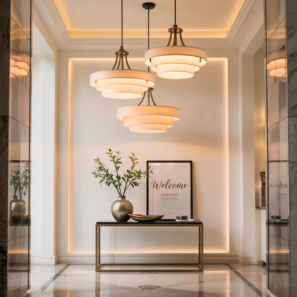Tiered Pendant Lights for a Modern Touch