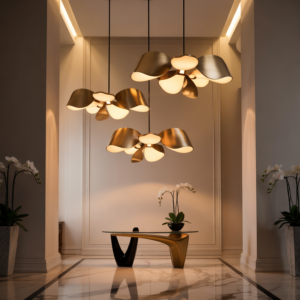 Sculptural LED Fixtures
