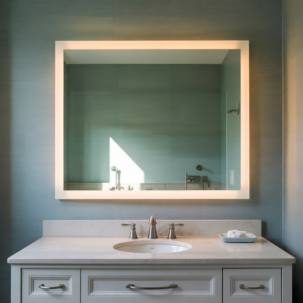 Why choose LED backlighting for a mirror?