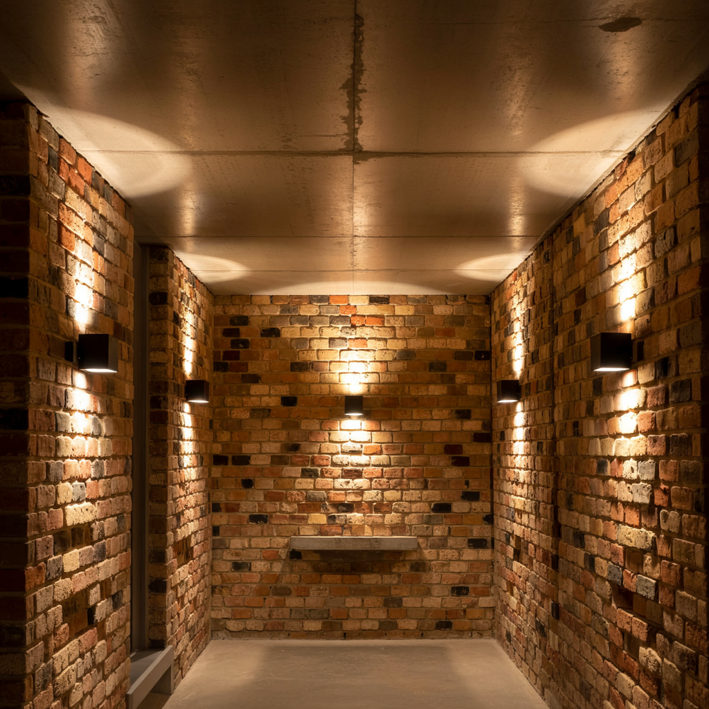 Wall Washers for Highlighting Brick or Concrete