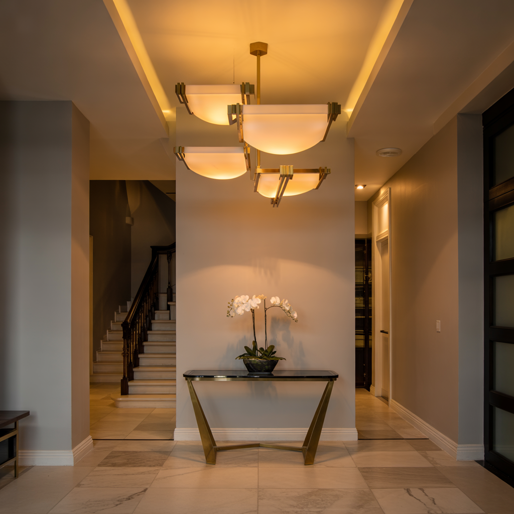 Transitional Mixed-Material Lighting