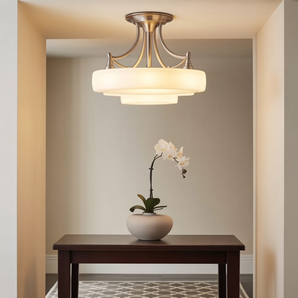 Semi-Flush Mount Lights for a Touch of Style