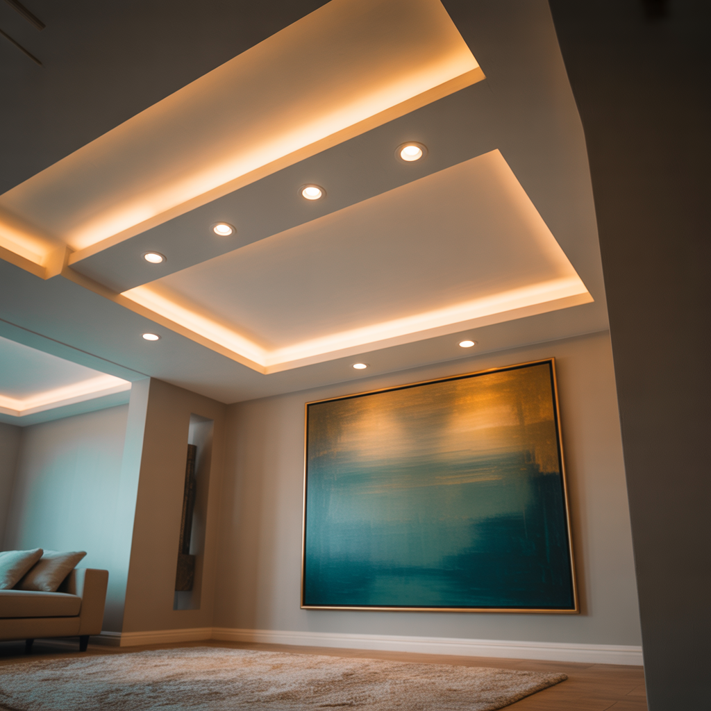 Recessed Lighting with Dimmer Control