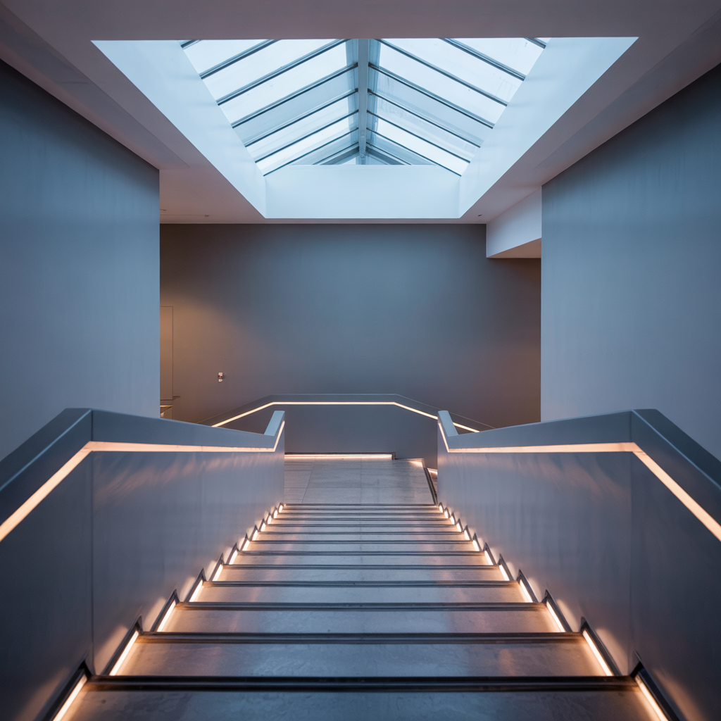 Skylight with LED Rim
