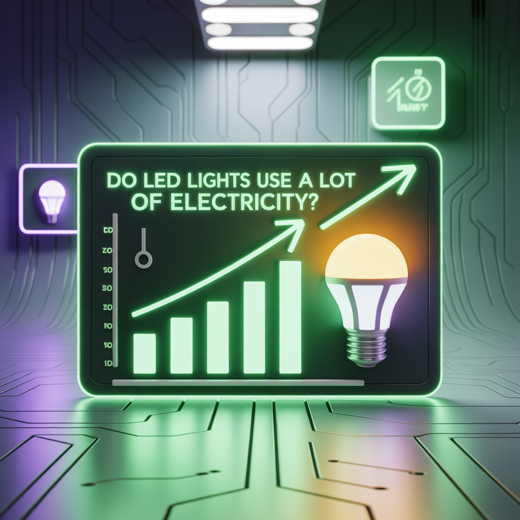 Do LED lights Use a Lot of Electricity?