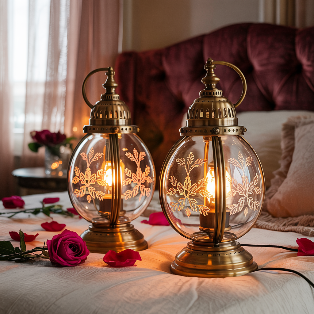 Lantern-Style Table Lamps