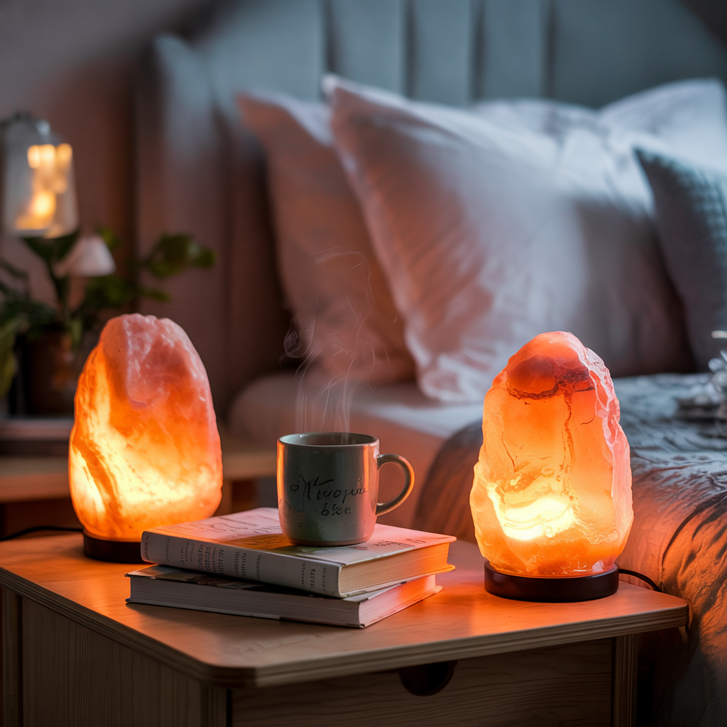 Salt Lamps That Glow with Serenity
