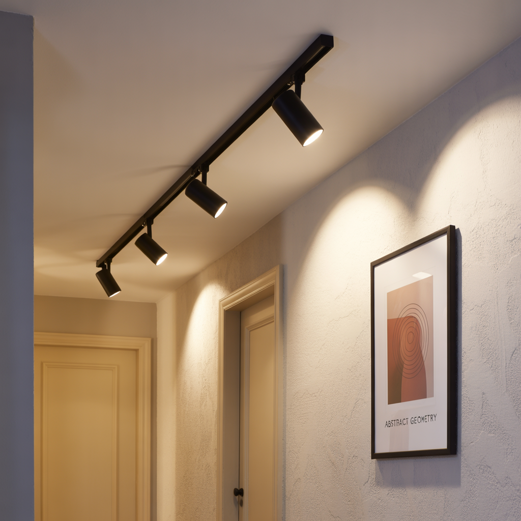 Track Lighting for Adjustable Illumination